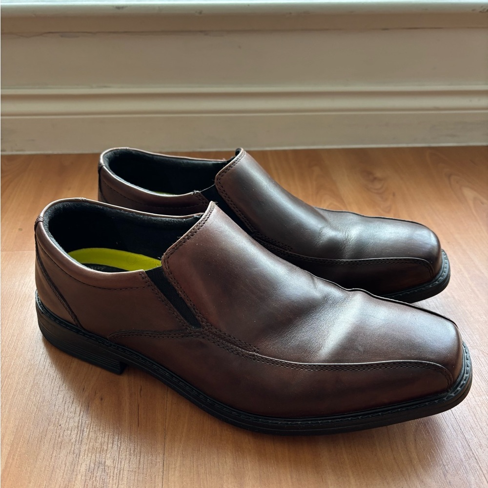 Bostonian Dark Brown Leather Loafers